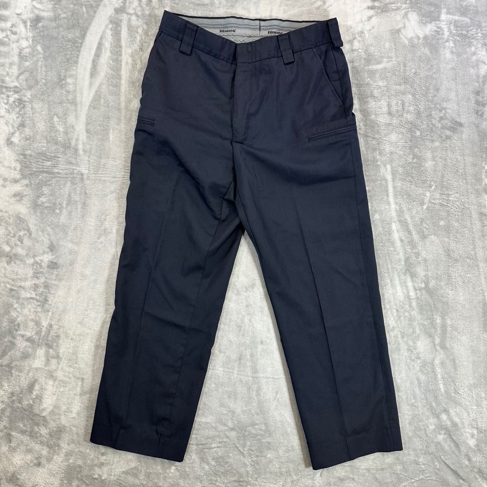Blauer Tactical Uniform Pants Mens Size 36 Dark Navy Wool Blend Workwear
